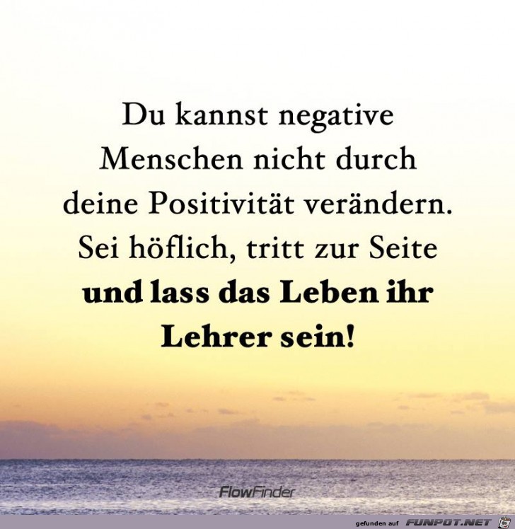Negative Menschen