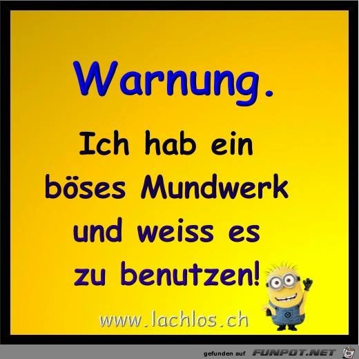 Warnung Warnung