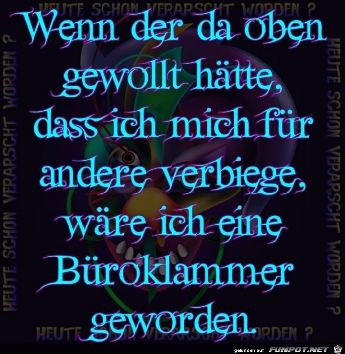 Verbiegen Verbiegen