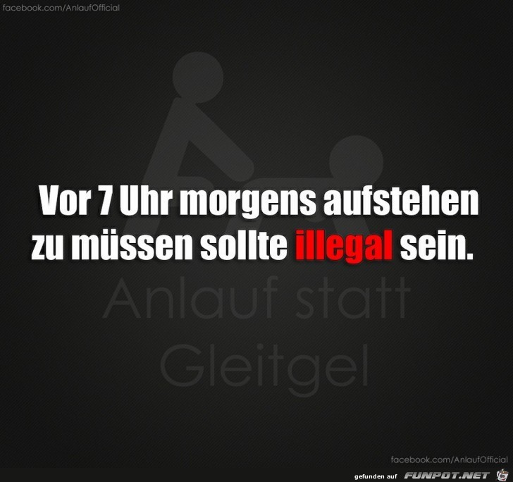 Morgens aufstehen Morgens aufstehen