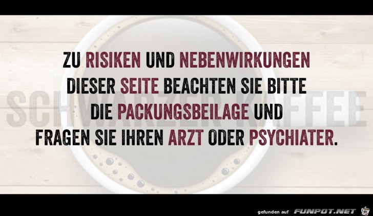 Risiken und Nebenwirkungen Risiken und Nebenwirkungen