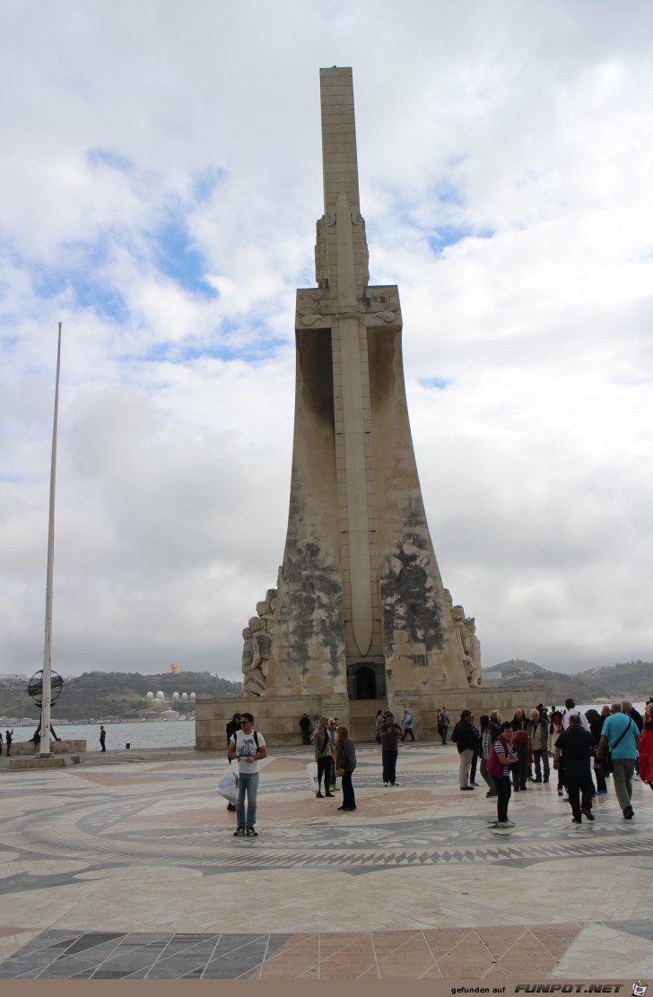 Das Seefahrerdenkmal in Lissabon