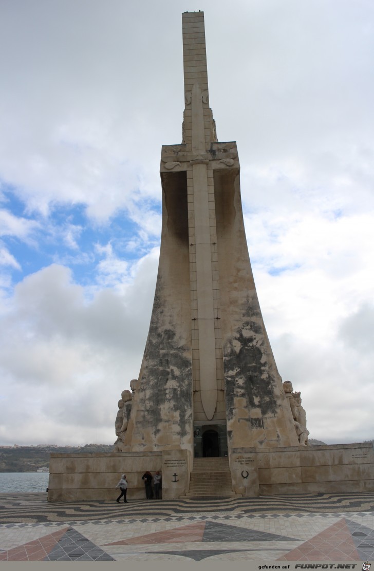 Das Seefahrerdenkmal in Lissabon