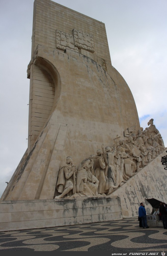 Das Seefahrerdenkmal in Lissabon