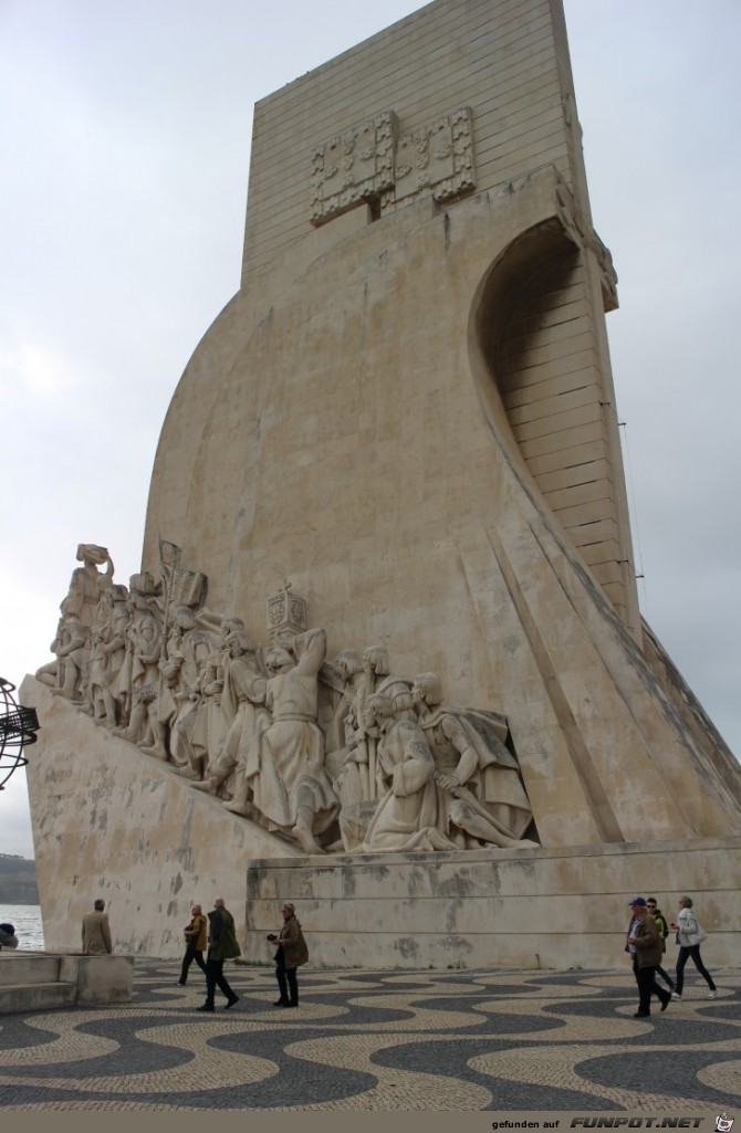 Das Seefahrerdenkmal in Lissabon