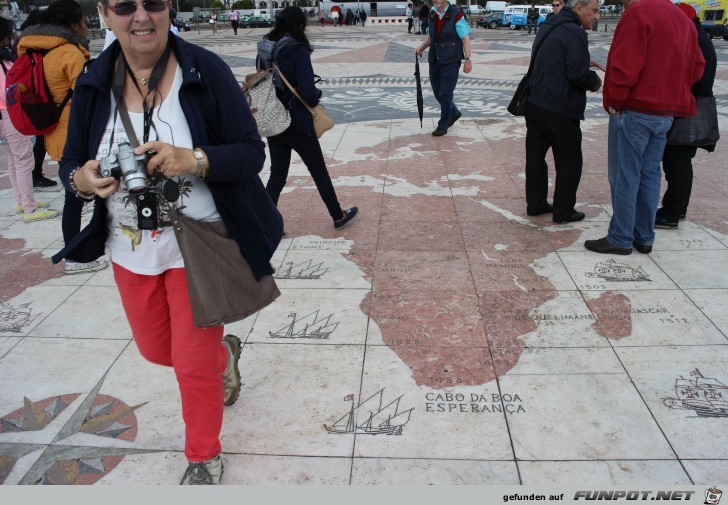 Das Seefahrerdenkmal in Lissabon