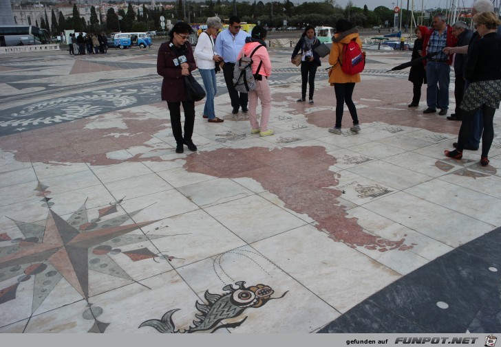 Das Seefahrerdenkmal in Lissabon