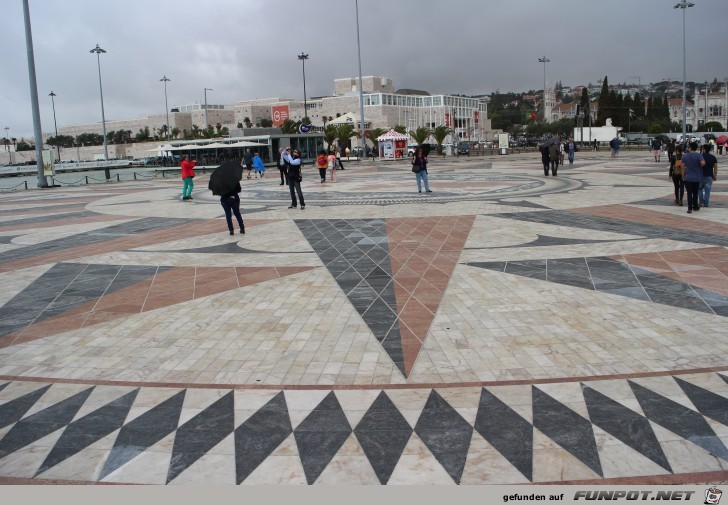 Das Seefahrerdenkmal in Lissabon