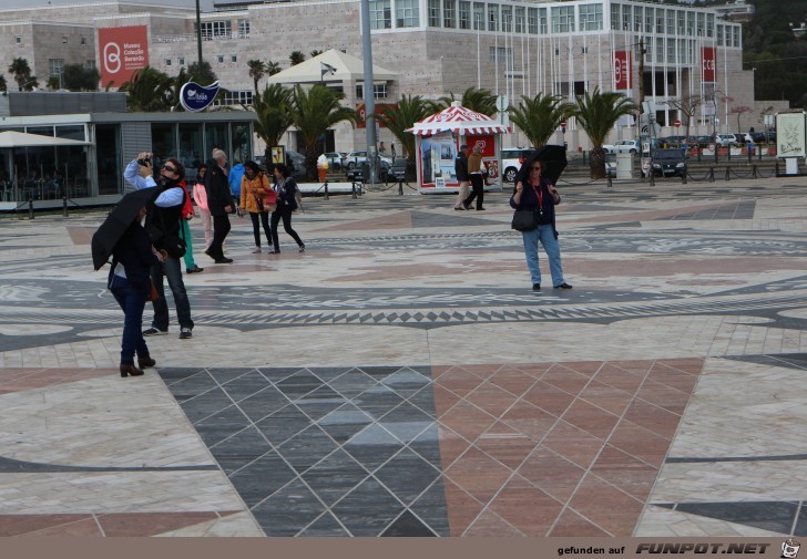 Das Seefahrerdenkmal in Lissabon