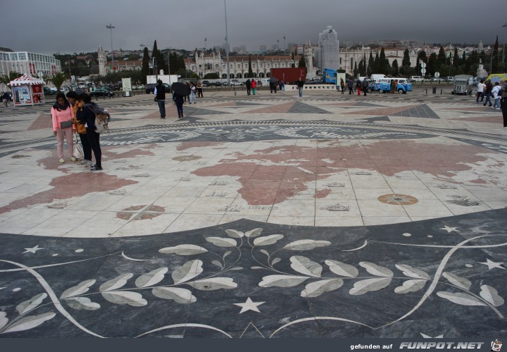 Das Seefahrerdenkmal in Lissabon