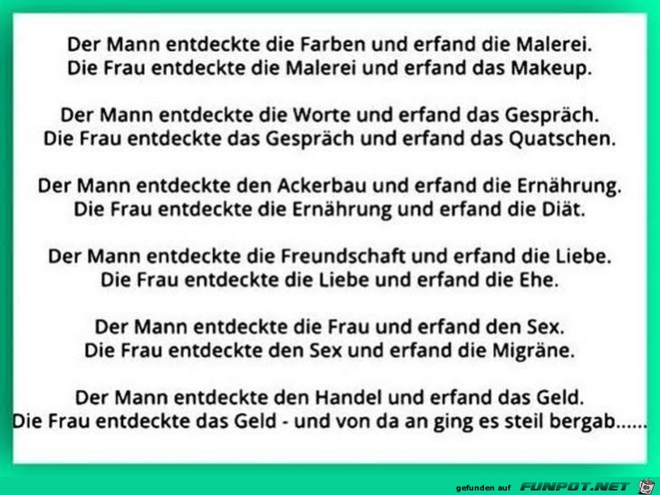 Mann und Frau