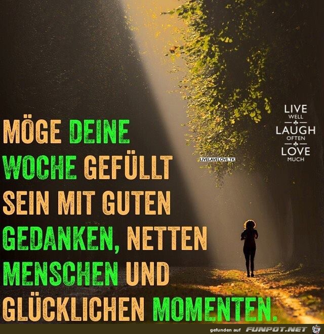 Moege deine Woche