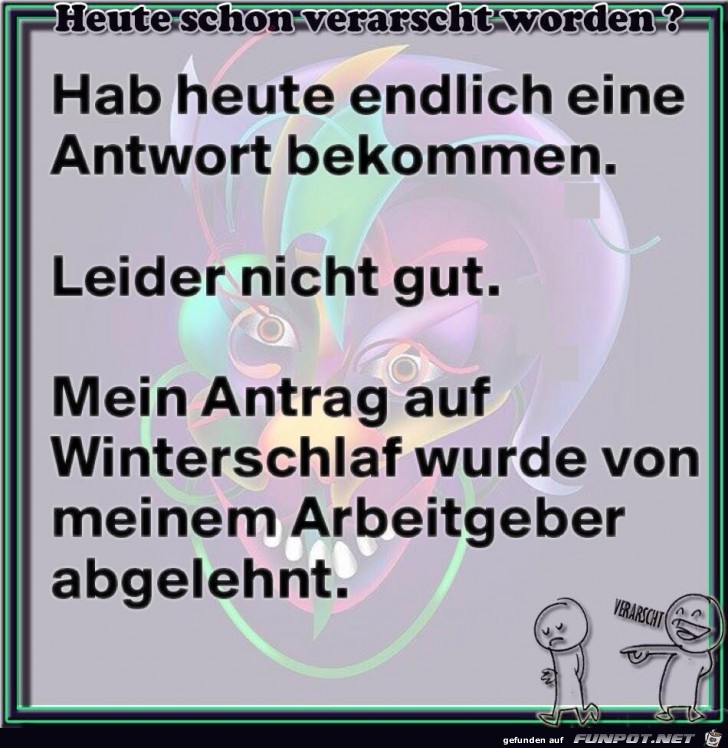Schlechte Nachricht vom Chef Schlechte Nachricht vom Chef