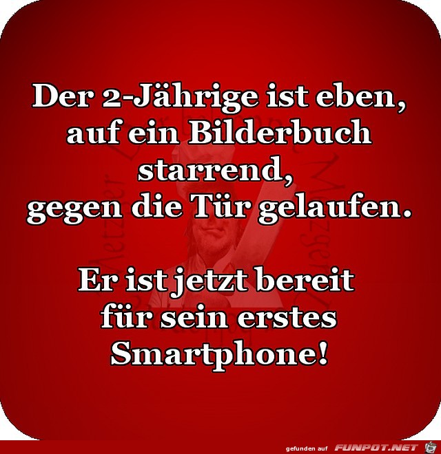 Sein erstes Smartphone