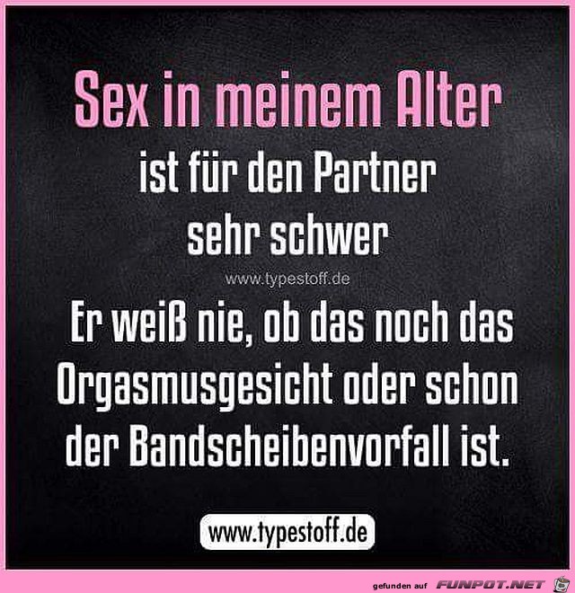 Sex in meinem Alter