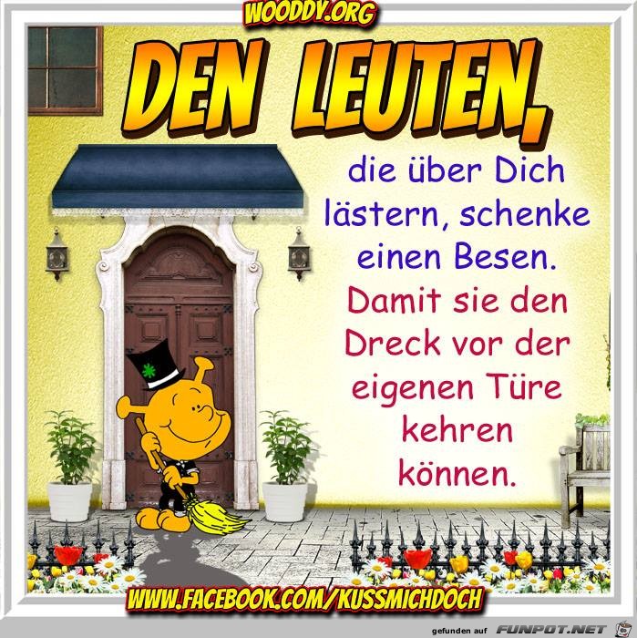 Den Leuten