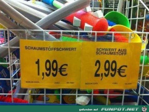 Mehr Wörter sind eben teurer Mehr Wörter sind eben teurer