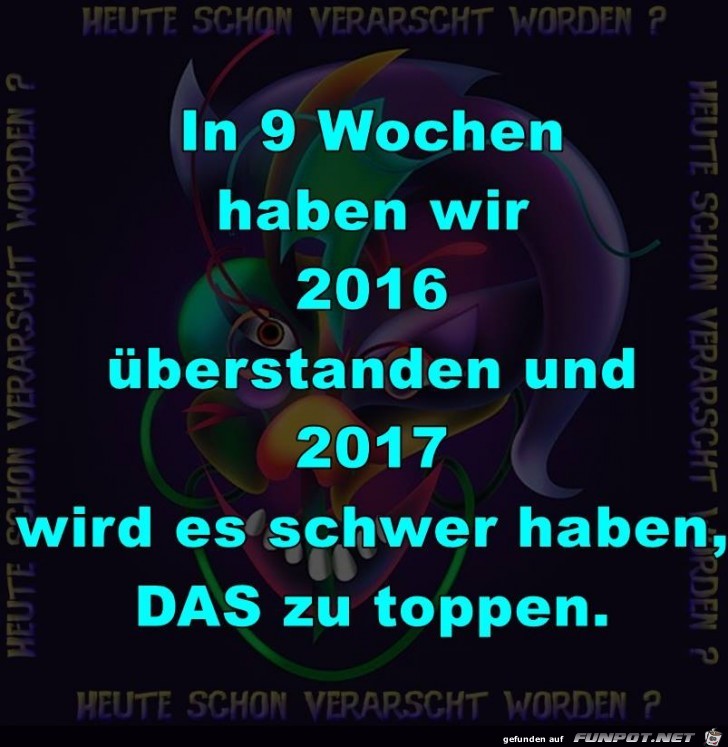 9 Wochen 9 Wochen