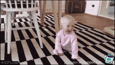 Baby im Weg Baby im Weg