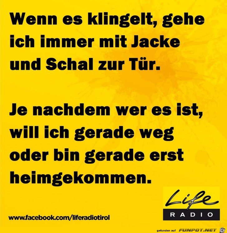 Wenn es klingelt Wenn es klingelt