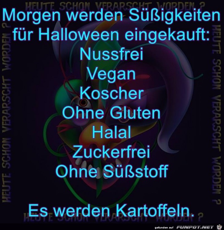 Suessigkeiten fuer Halloween Suessigkeiten fuer Halloween
