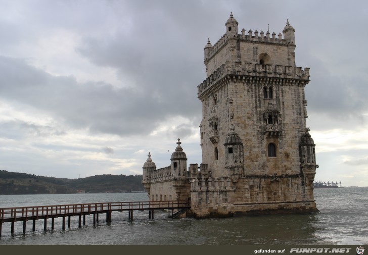 der Torre de Belm, das Wahrzeichen Lissabons