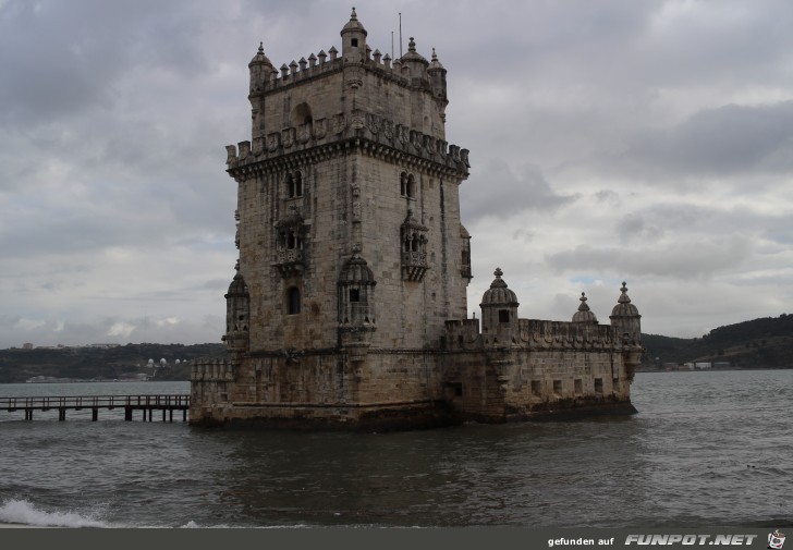 der Torre de Belm, das Wahrzeichen Lissabons