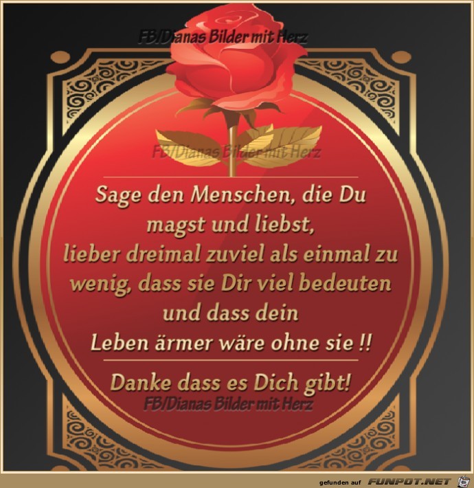 Sage den Menschen Sage den Menschen