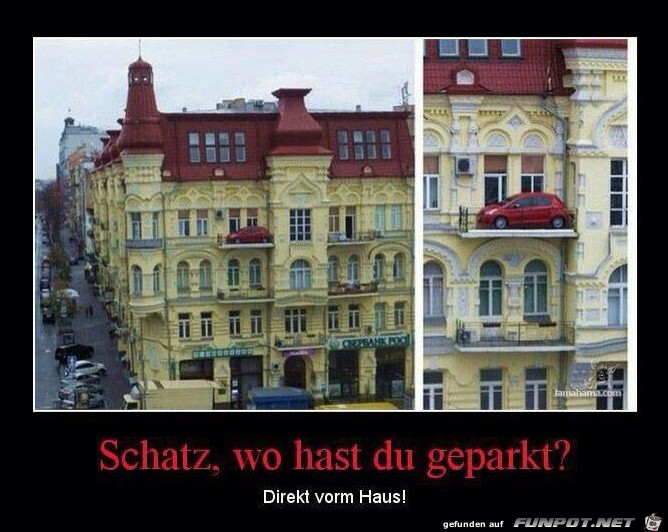Super geparkt Super geparkt