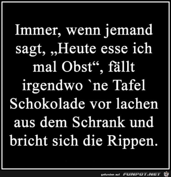 immer wenn jemand sagt...... immer wenn jemand sagt......