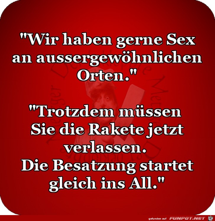 Sex an aussergewoehnlichen Orten Sex an aussergewoehnlichen Orten