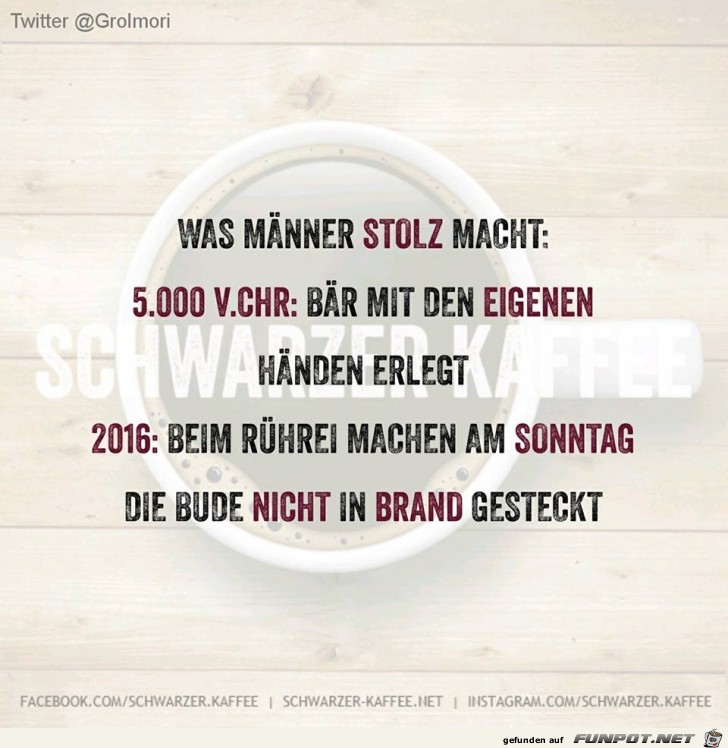 Was Maenner stolz macht Was Maenner stolz macht