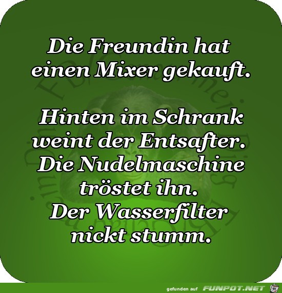 Mixer gekauft