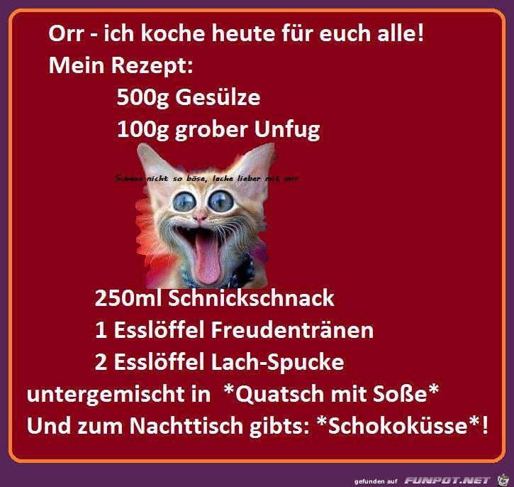 Koche heute fuer alle