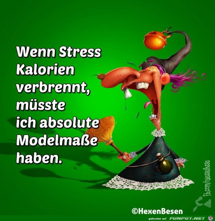 Wenn Stress Kalorien verbrennt