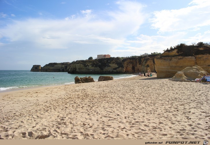 Festung und Strand von Lagos (Sdportugal)