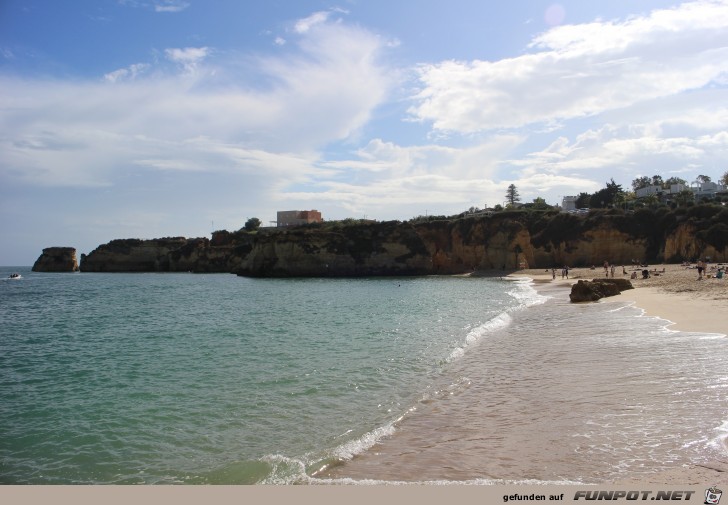 Festung und Strand von Lagos (Sdportugal)