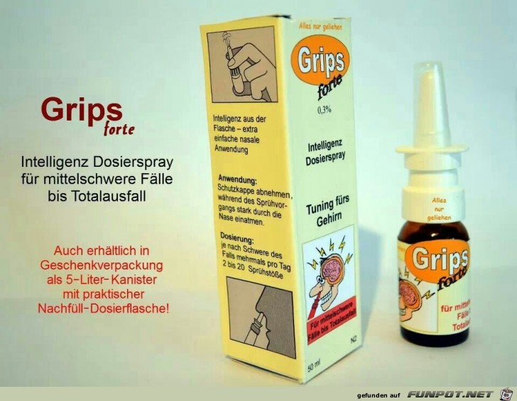 Wenn Grips fehlt