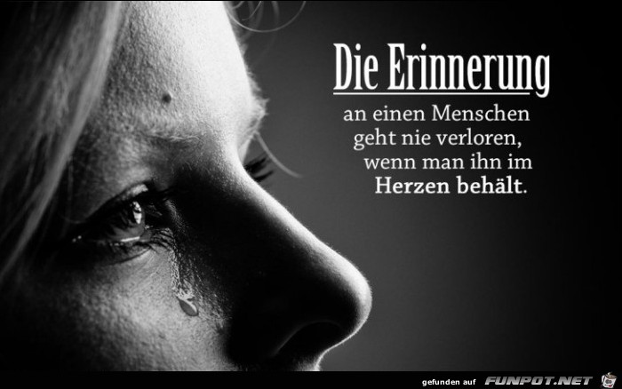 die Erinnerung.......