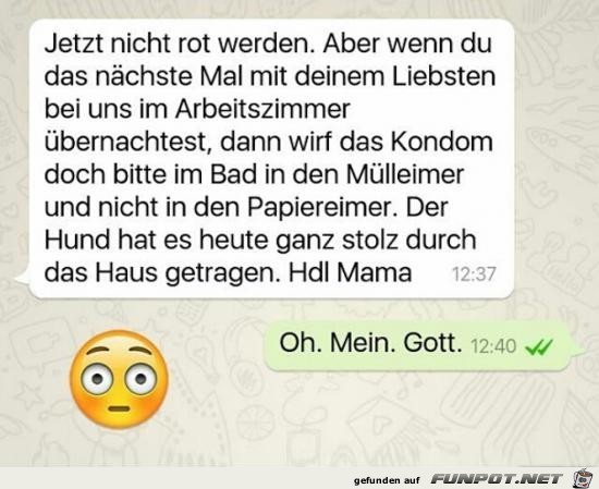 jetzt nicht rot werden...... jetzt nicht rot werden......