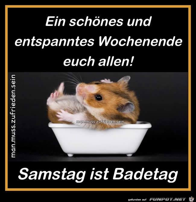 Entspanntes Wochenende