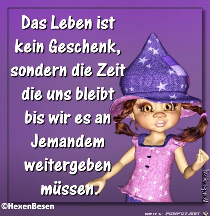 Das Leben ist kein Geschenk Das Leben ist kein Geschenk