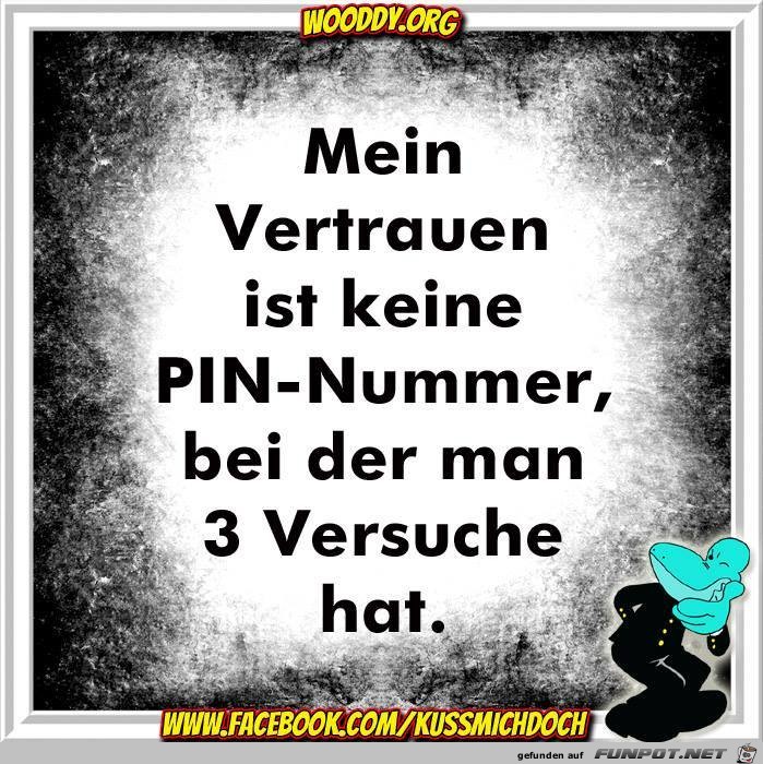 Keine Pin Nummer