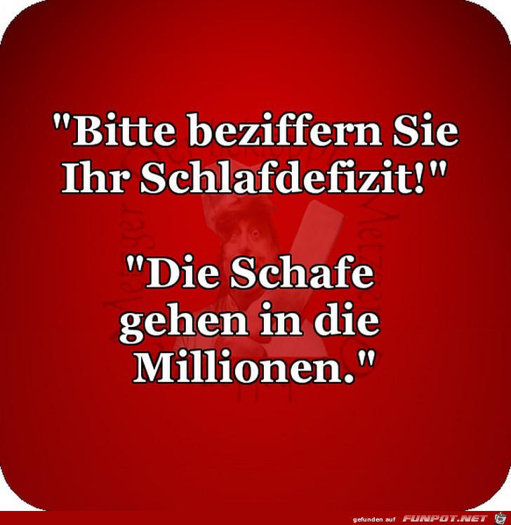 Schlafdefizit