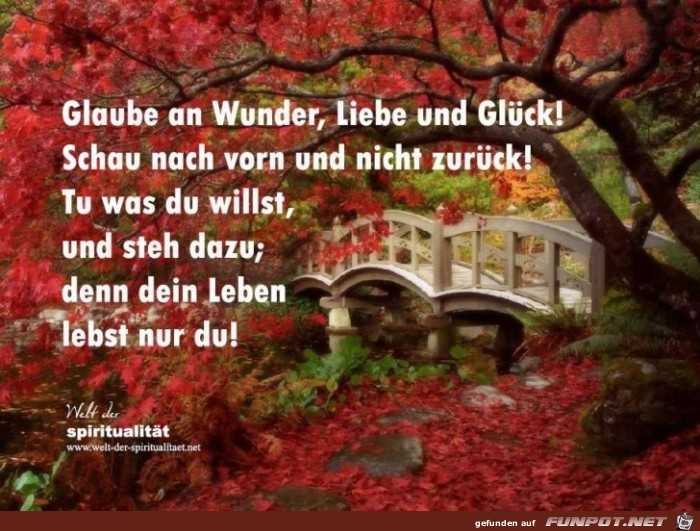 Glaube an Wunder Glaube an Wunder