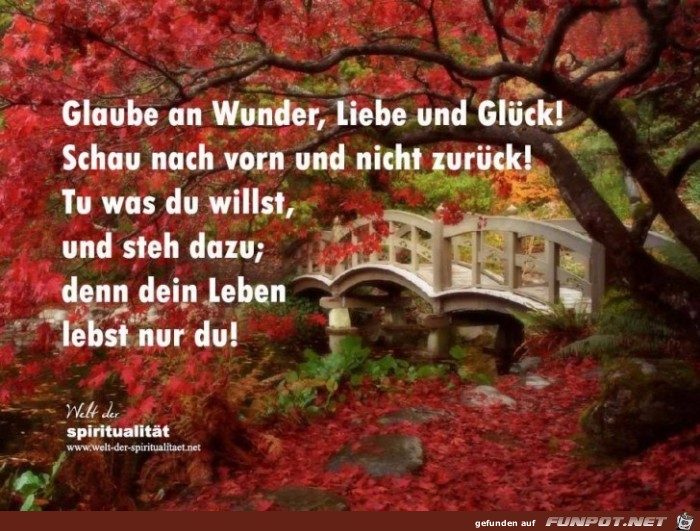 Glaube an Wunder