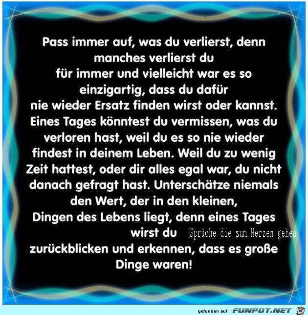 Pass immer auf