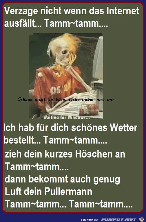 Verzage nicht Verzage nicht