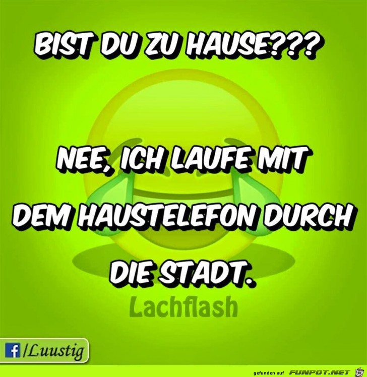 Bist du zu Hause