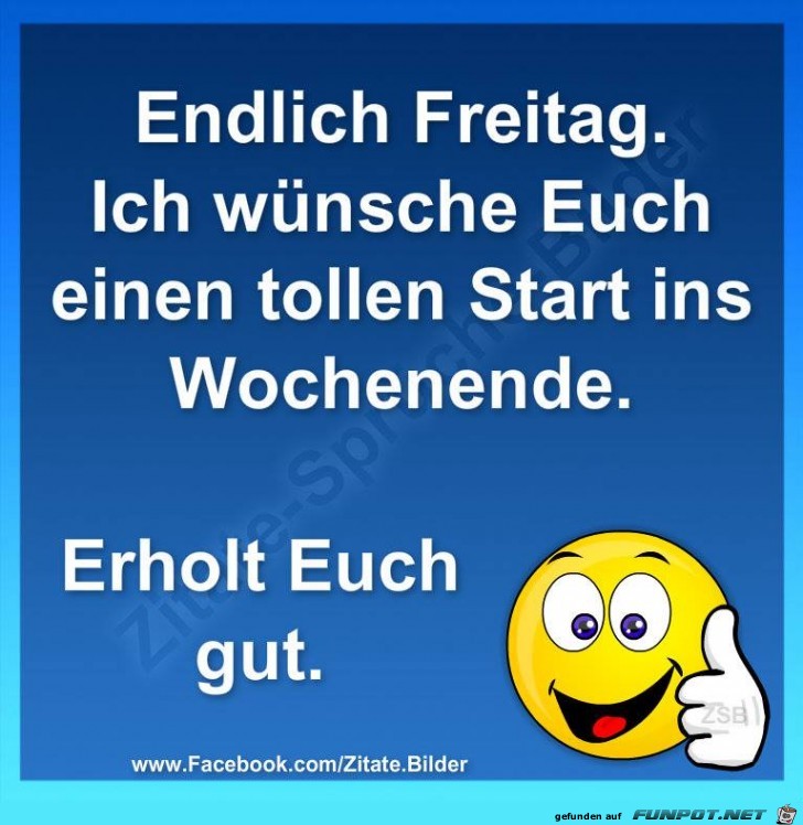 Endlich Freitag